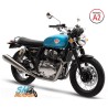 Location de Royal Enfield Interceptor 650 Nîmes, Arles et Avignon. Pour permis A2