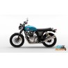 A real neo retro motorcycle, beautiful and authentic. Rent a Royal Enfield Interceptor 650