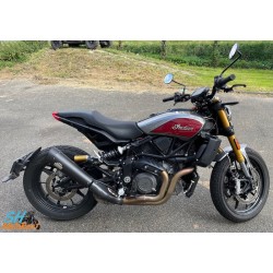 Exceptional motorcycle rental Indian Motorcycles. FTR 1200S with Dr Jekill and Mr Hyde exhaust
